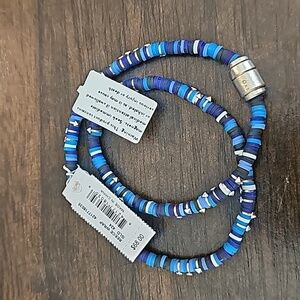 Brand New Kendra Scott Gold Wrap Reece Beaded Bracelet